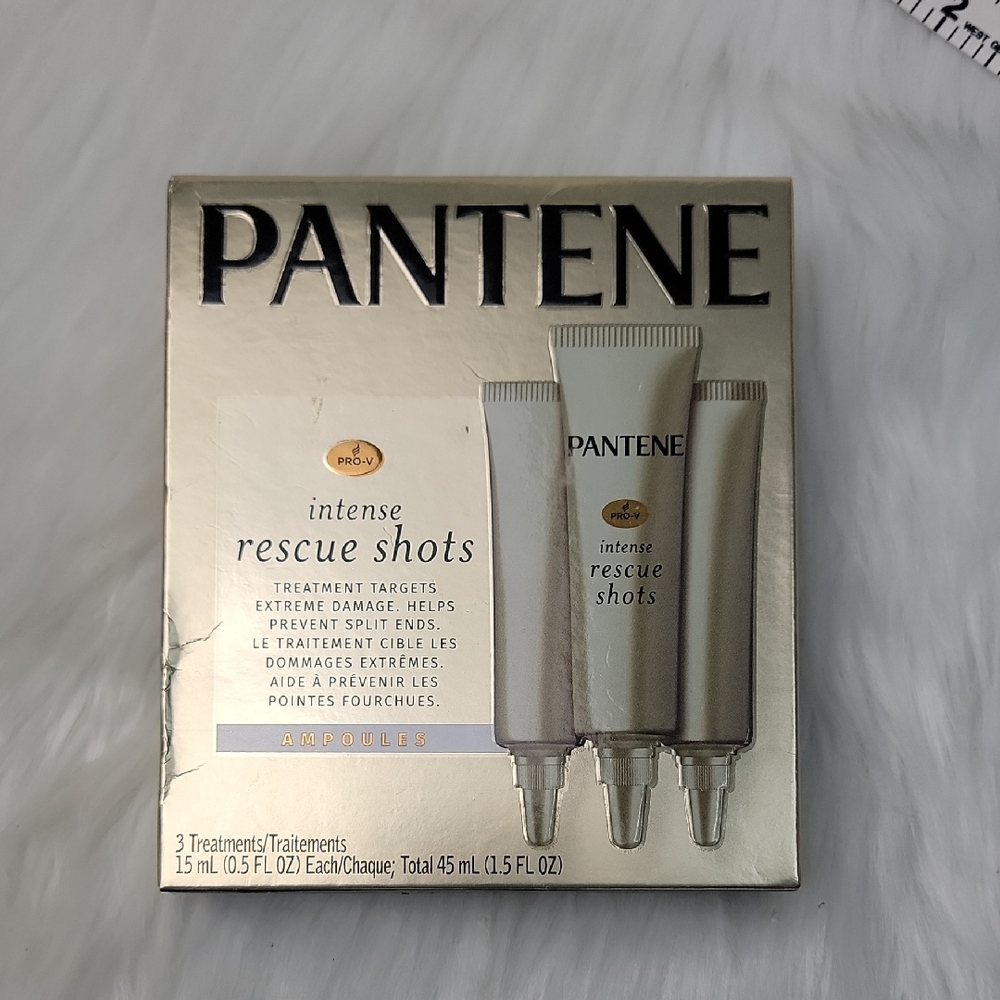 PANTENE PRO-V Intense Rescue Shots‎ Box of 3 Extreme Damage Split Ends Treatment
